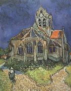 Vincent Van Gogh The Church at Auvers (nn04) oil painting on canvas